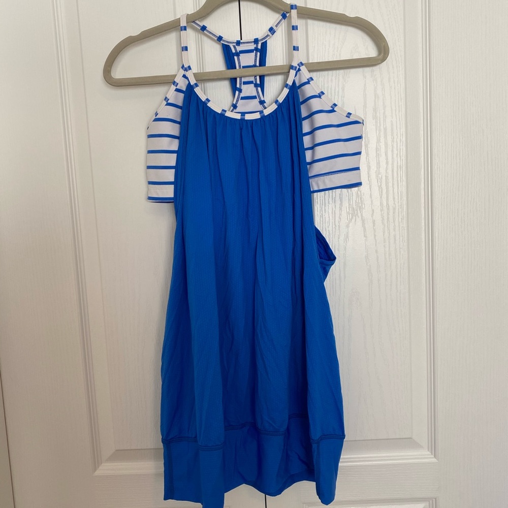 Blue Lululemon Top